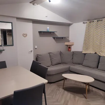 Campsite Superbe Mobil 6/8 Pers,clim, Sans Vis A Vis Dans 4* Espace Aquatique *