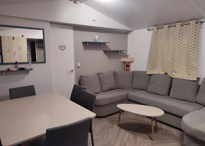 Parque de Campismo Superbe Mobil 6/8 Pers,clim, Sans Vis A Vis Dans 4* Espace Aquatique *